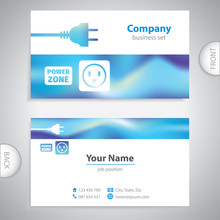 Business Card - Repairman Electrical Appliances - Consumer Electronics