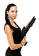 © muro - Sexy female security guard.