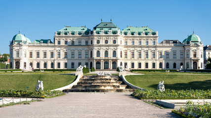 Wall Mural - Schloss Belvedere in Wien