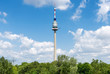 canvas print picture - Wiener Donauturm