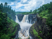High Falls Of Pigeon River At Grand Portage State Park
