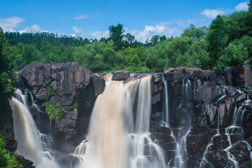 Poster - High Falls of Pigeon River at Grand Portage State Park