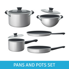 Poster - Pans And Pots Set