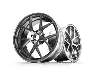 Silver Forged Alloy Car RIm