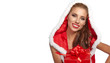 © ZoomTeam - beautiful sexy girl wearing santa claus clothes