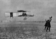 Henri Farman winning the Archdeacon Prize with Voisin biplane (1908)
