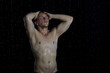 © vladorlov - Man with wet body