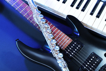 Sticker - Musical instruments, closeup