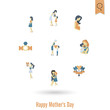 © helenstock - Happy Mothers Day Icons