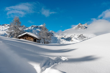 Hütte in den Schweizer Alpen 2