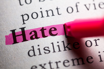 Poster - hate