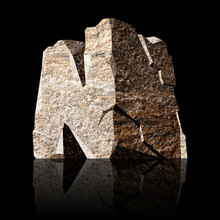 Stone Letter N