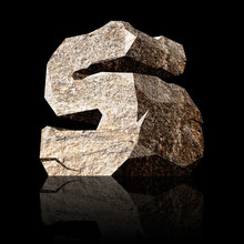Stone Letter S