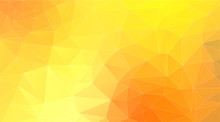 Abstract  Yellow Triangle Background