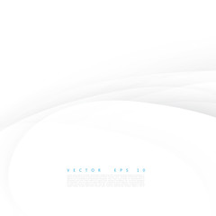 Wall Mural - Vector white of wavy banner. 