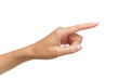 © Denis Rozhnovsky - Human hand point with finger