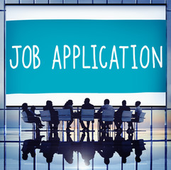 Wall Mural - Job Application Career Employment Concept