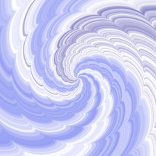 Abstract Wavy Spiral Background In Blue And White