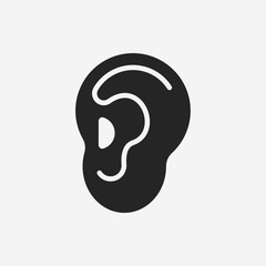 Poster - ear icon