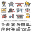© zelimirzarkovic - Flat Icons -Benchtop and Stationary Tools