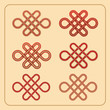 Vector Chinese endless knot