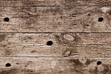 Old wood texture with natural patterns. Vintage background.