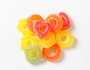 Canvas Print - Fruit jelly candy