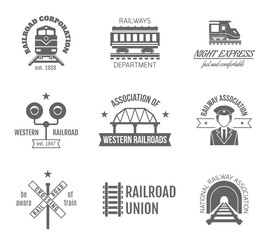 Poster - Railway Label Set