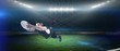 © vectorfusionart - Composite image of rugby player scoring a try
