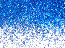 Dark Blue Glitter Sparkle On White Background
