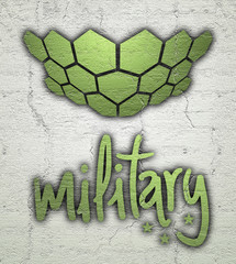 Wall Mural - Military cover