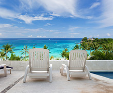 Seaview From Luxury Resort Balcony