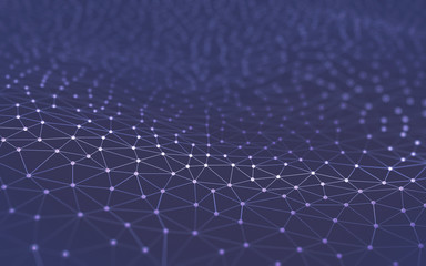Wall Mural - abstract background science technology