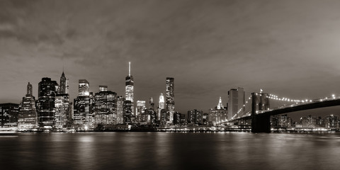 Fototapete - Manhattan Downtown