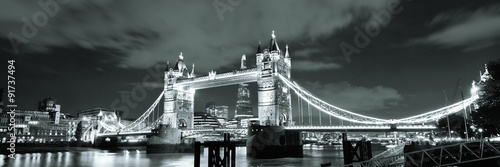 Naklejka na szybę Tower Bridge London