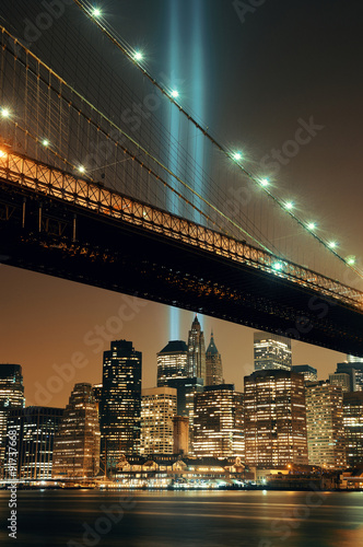 Fototapeta do kuchni New York City night