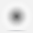 © 4zevar - Halftone dots radial