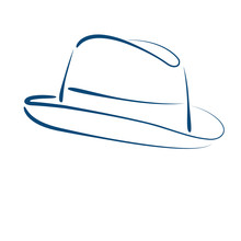 Fedora Trilby Hat.