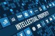 © ar130405 - Intellectual Property concept image with business icons and copyspace