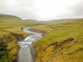 Sticker - natural scenery in Iceland