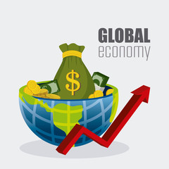 Global economy, money and business