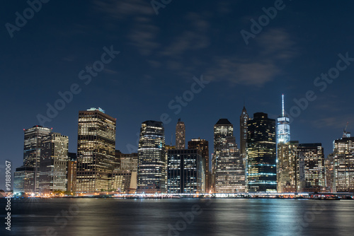 Zdjęcie XXL Nowy Jork nocą