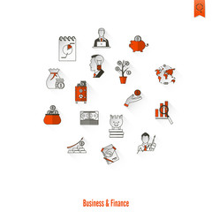 Business and Finance Icon Set