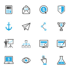 seo and internet icons