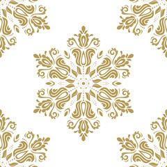 Wall Mural - Seamless Oriental Vector Background