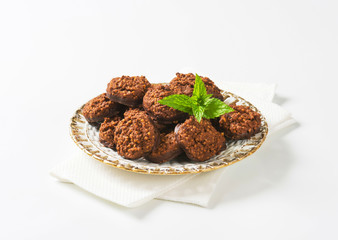 Canvas Print - Organic Quinoa Chocolate Cookies