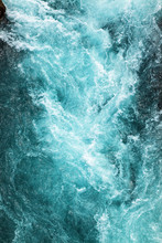 Abstract Background - Water Flows In The River
