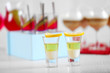 © Africa Studio - Jelly desserts on light background