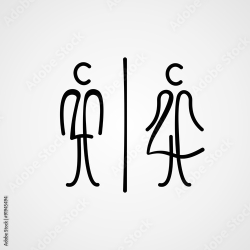 Wc Piktogramm Mann Frau Buy This Stock Vector And Explore Similar Vectors At Adobe Stock Adobe Stock
