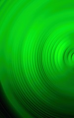 Abstract green background of colorful spin radial motion blur